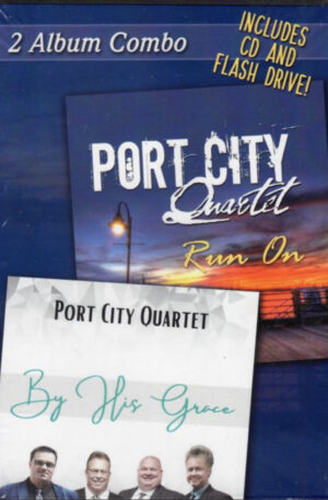 Port City Quartet - 2 Album CD & USB Combo (By His Grace & Run On)