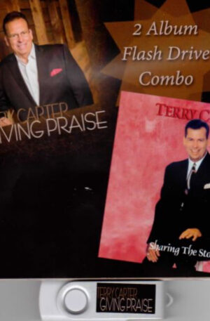 Terry Carter - 2 Album USB Drive Combo (Giving Praise & Sharing the Story)