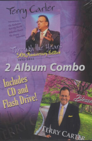 Terry Carter - 2 Album CD & USB Combo (Through the Years & Blessed)